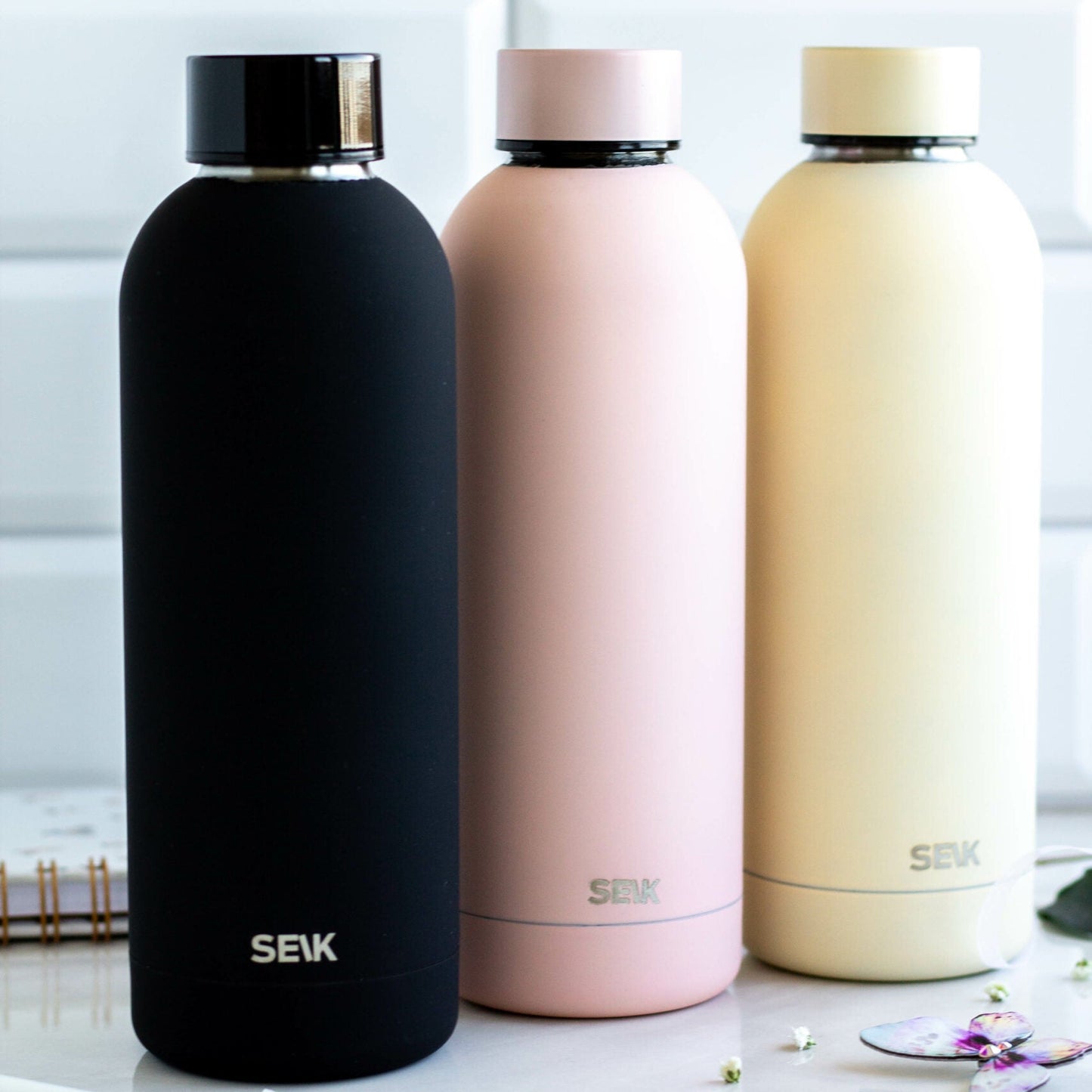 SEIK WATER BOTTLE / THERMOS – YELLOW 500ML