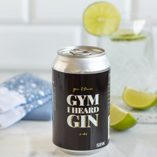 Gym? I heard Gin! - Gin & Tonic sokid (suurus 40-46)